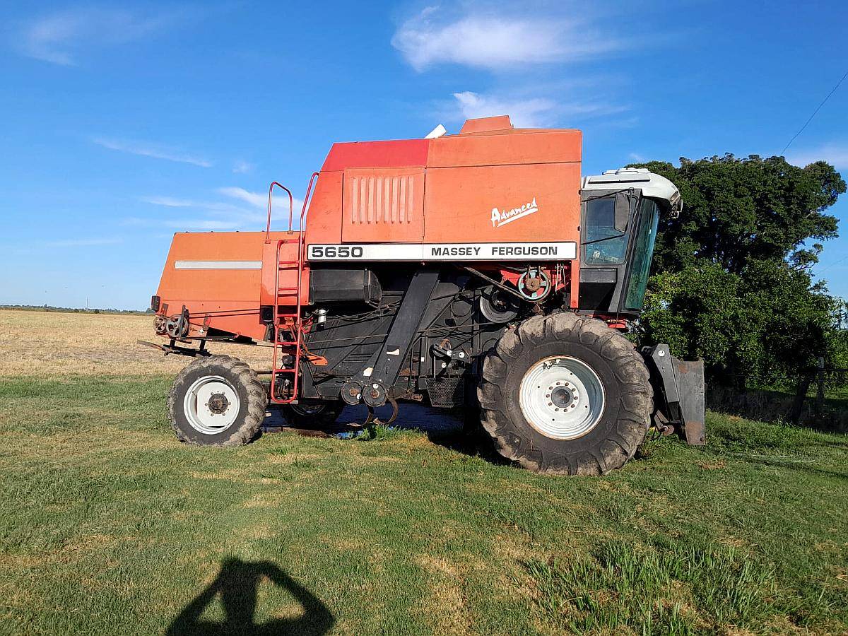 Cosechadora Massey Ferguson 5650