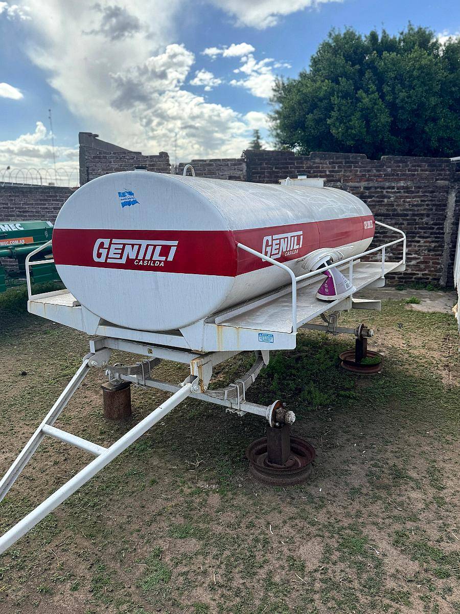 Cisterna Gentili 3000 Lts Precio sin Cubiertas Nueva