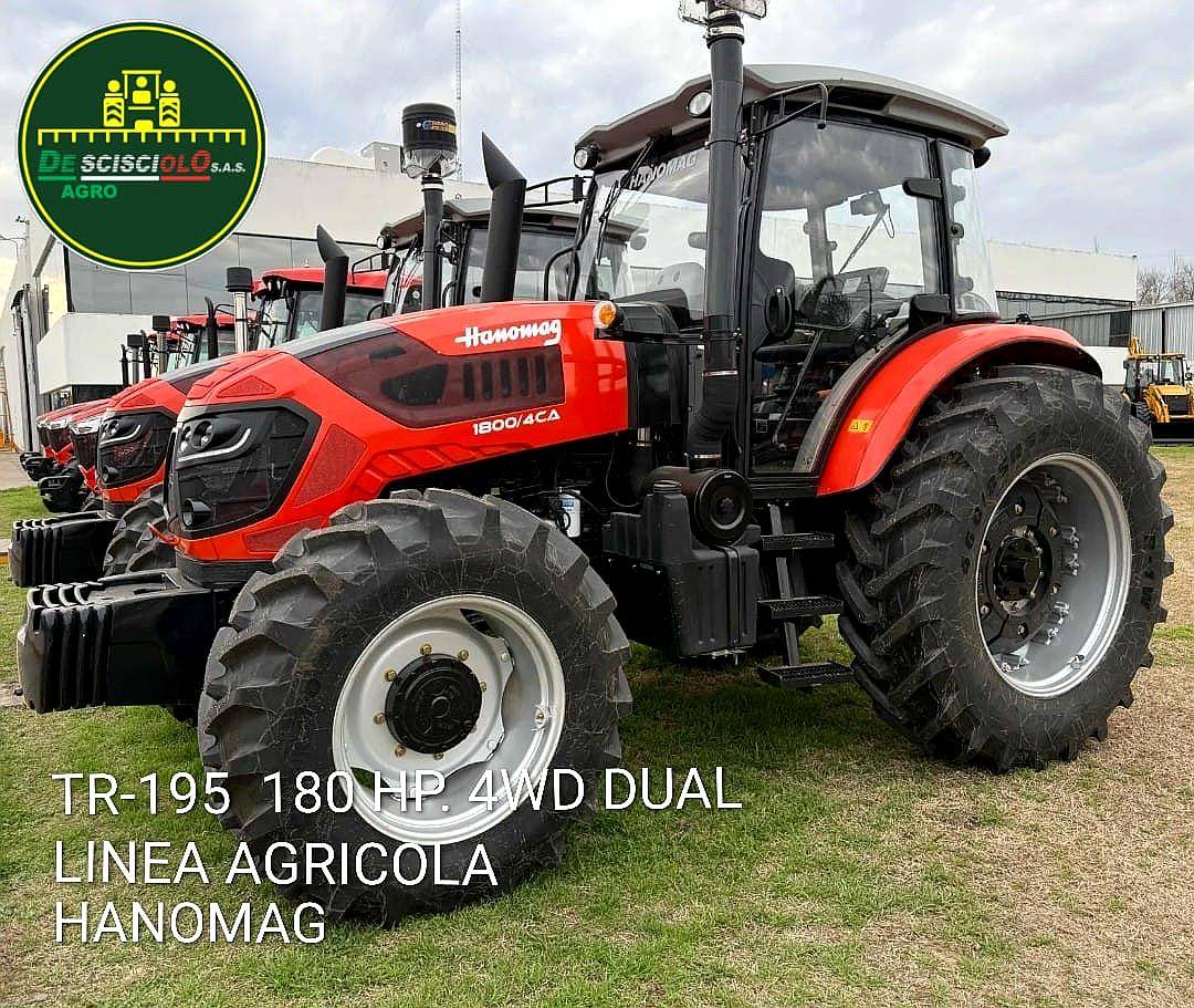 Tractor Tr-195c 180 HP. 4wd Agricola Hanomag