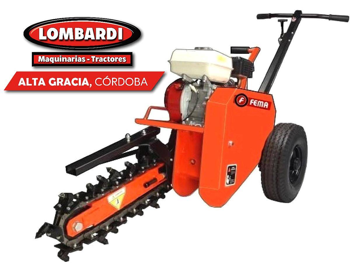 Zanjadora Naftera Fema F126 Lista para Trabajar