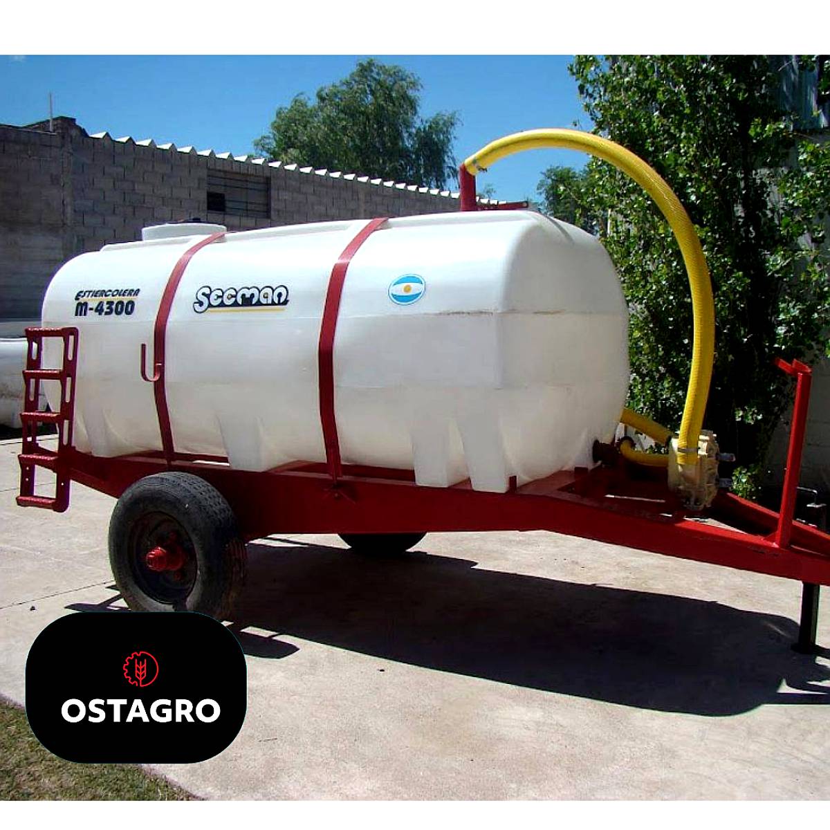 Estiercolera Secman M-4300 Lts (bomba Lobular)