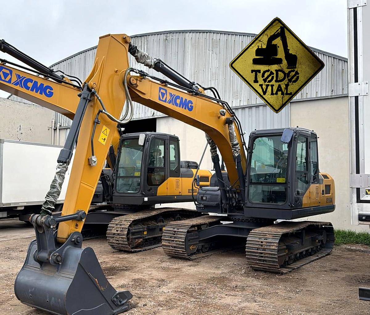 Excavadora Xcmg Xe155dk 15tn Cummins 12 Cheques Todo Vial