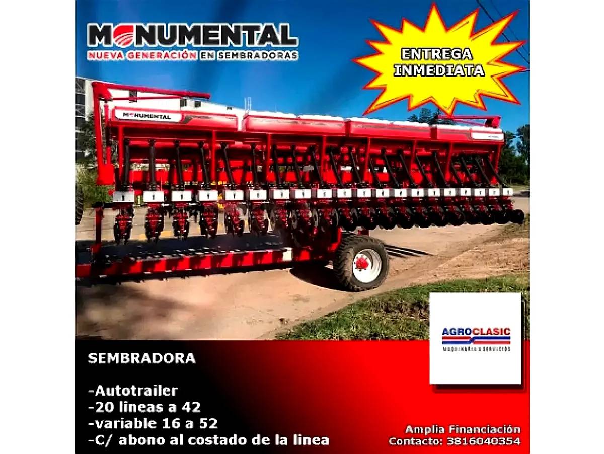 Sembradora Monumental 8300 - Agroclasic
