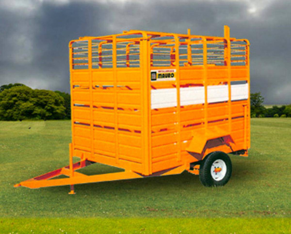 Acoplado Jaulín. Metalurgica Mauro.