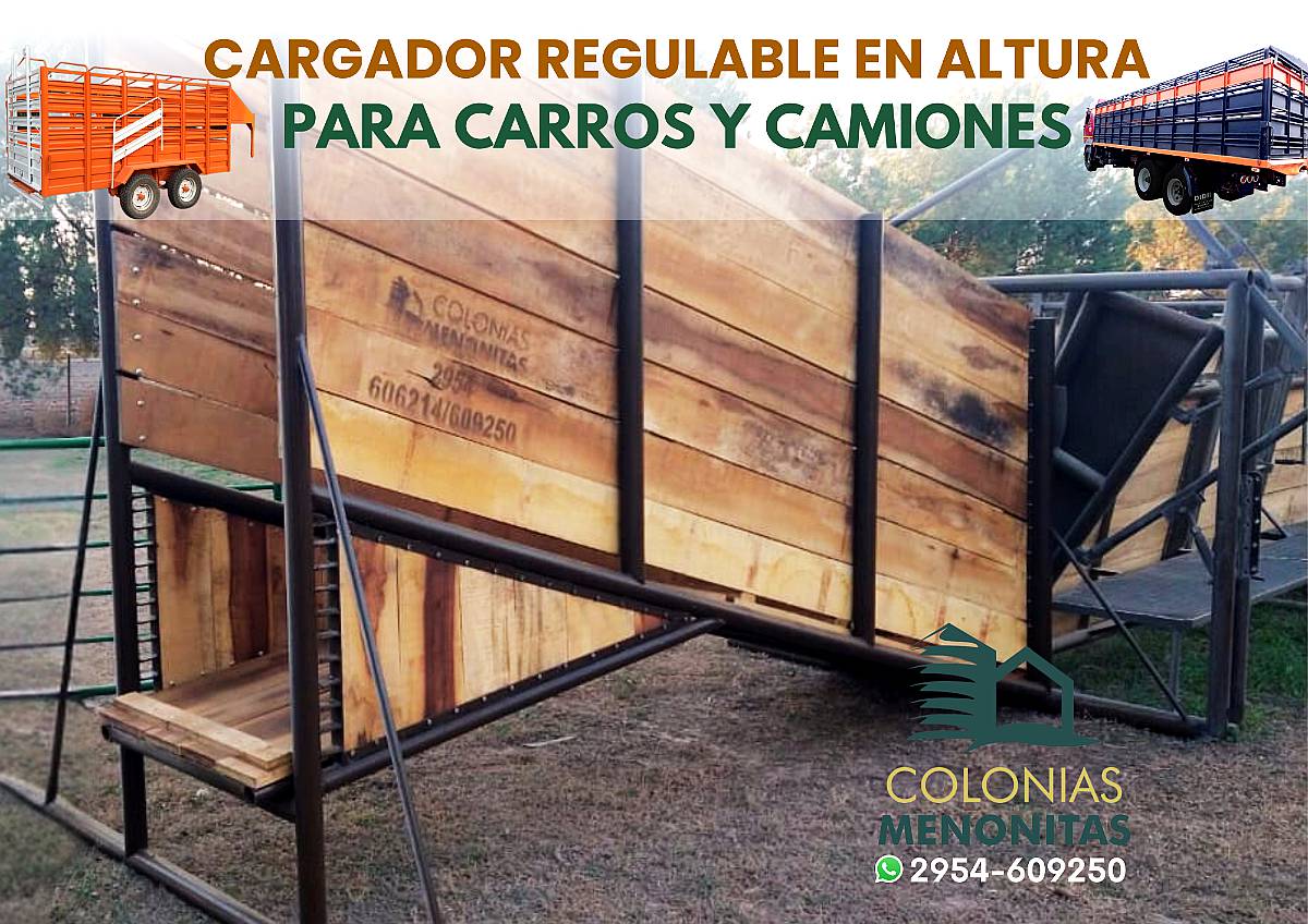 Cargador de Altura Regulable para Camiones y Carros
