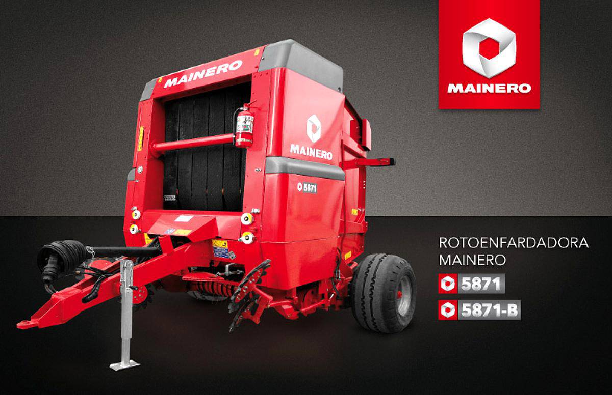 Rotoenfardadora Mainero 5871 Nueva Precio Promocion