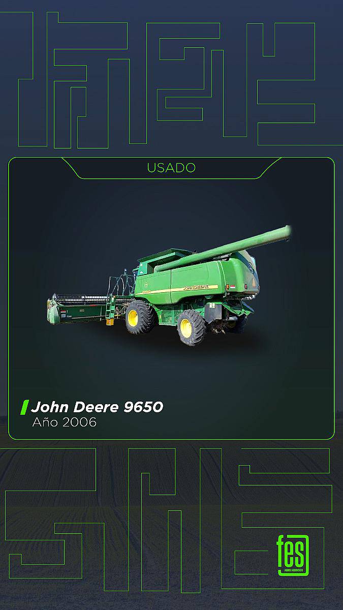 John Deere 9650 año 2005