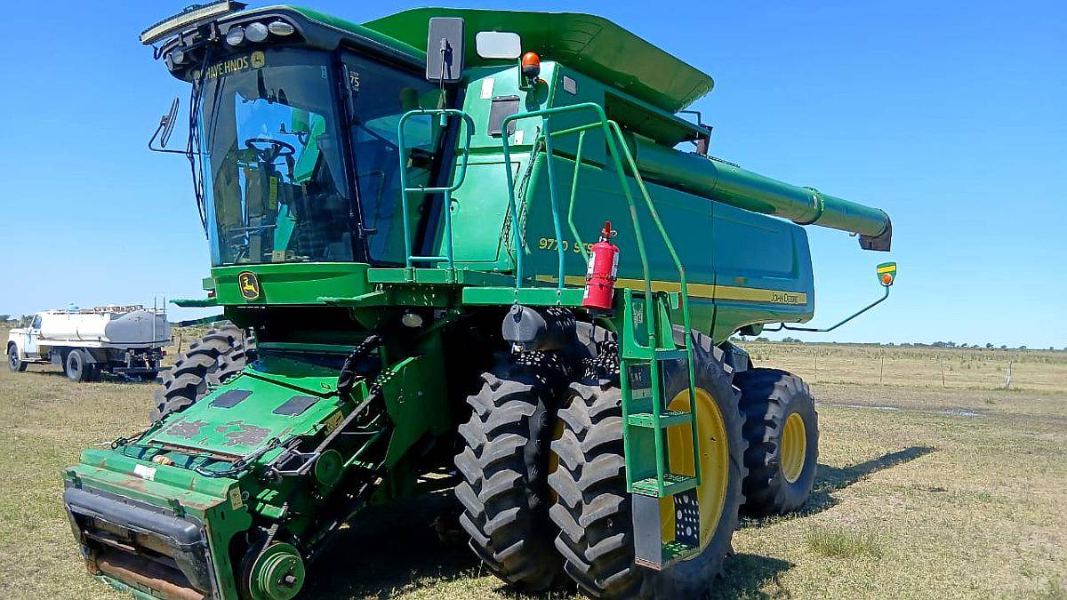John Deere 9770 Sts, 35 Pies con Piloto y Mapeo
