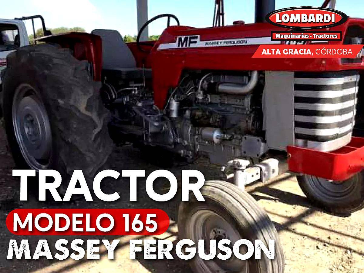 Tractor Massey Ferguson 165 con Tres Puntos