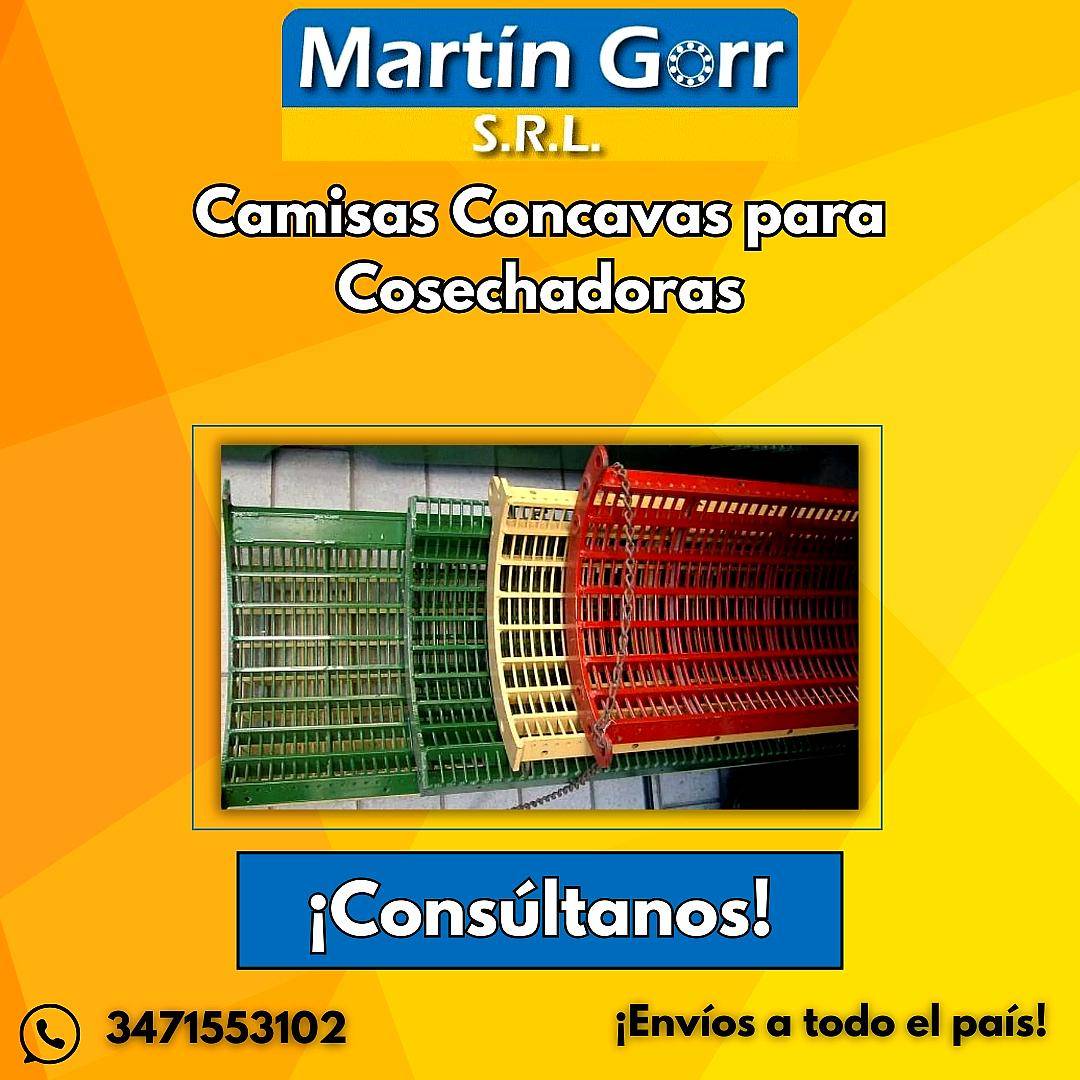 Camisas - Concavos para Cosechadoras