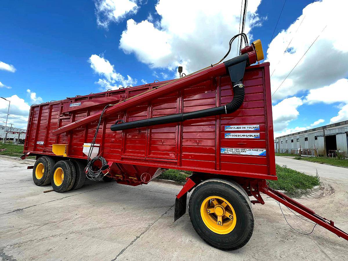 Tolva Autodescargable Montaje Fertilizante, Semilla 26tn.