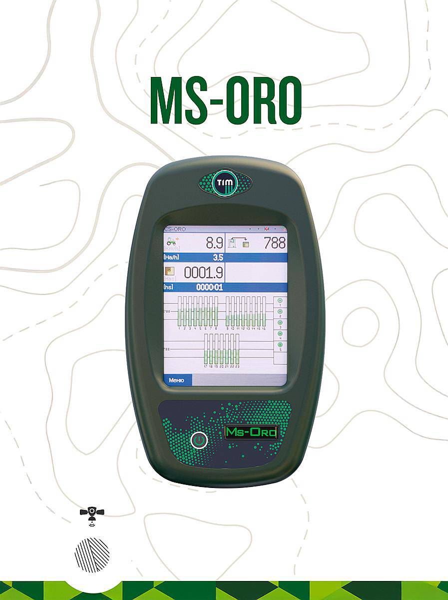 Ms ORO - Monitor de Siembra 16 Lineas TIM