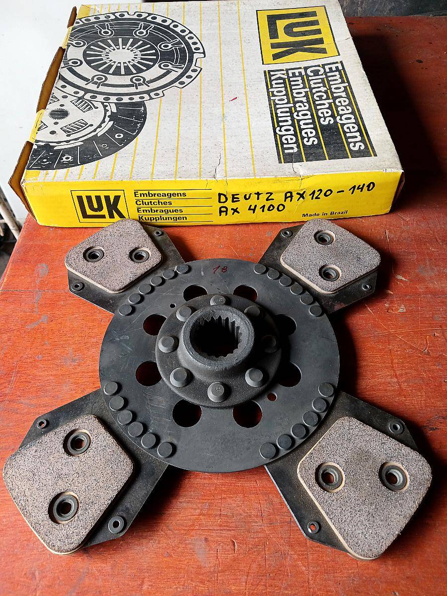 Disco Embrague Sinterizado Deutz AX 120/140 AX 4100