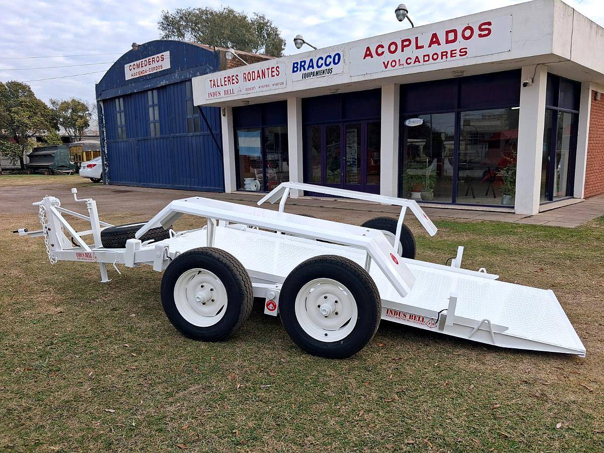 Trailers Basculante para Tractor Sampi Auto Elevador