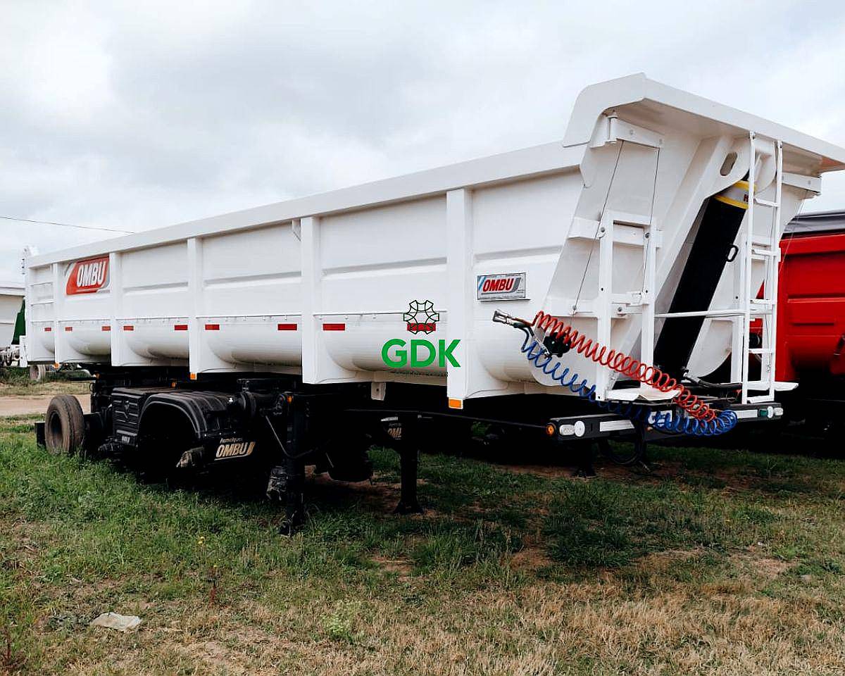 Batea Volcadora Trasera 3 Ejes 27 M3 con Abs. - Ombu