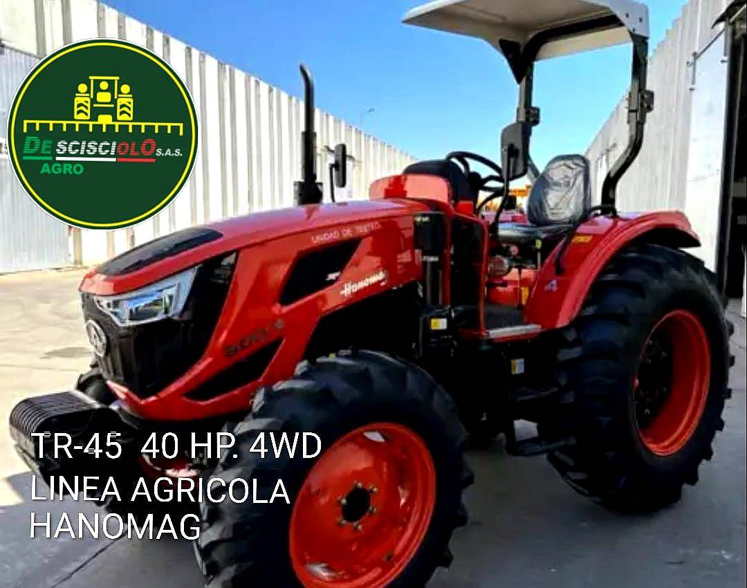 Tractor TR-45 40 HP. 4wd Agricola Hanomag