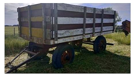 Acoplado Playo 2 Ejes Vuelta Entera sin Marca Usado.