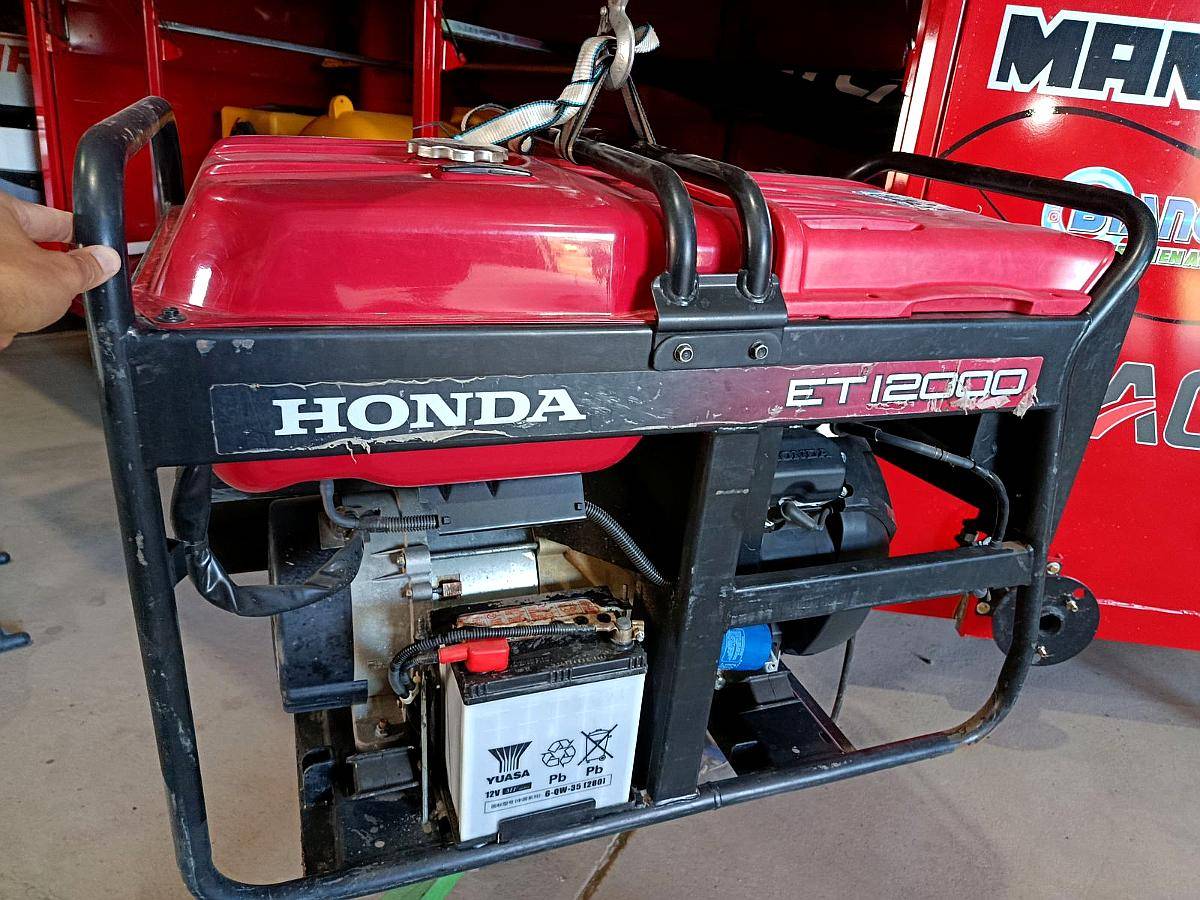 Generador Honda ET12000 Usado 10hs. Garantia de UN año