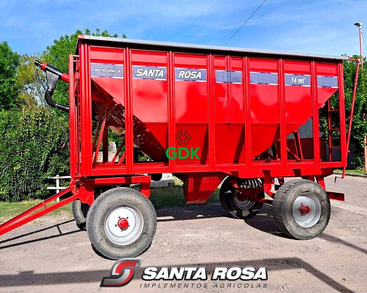 Tolva Semillera/fertilizante 14 MTS3 con Chimango.santa Rosa