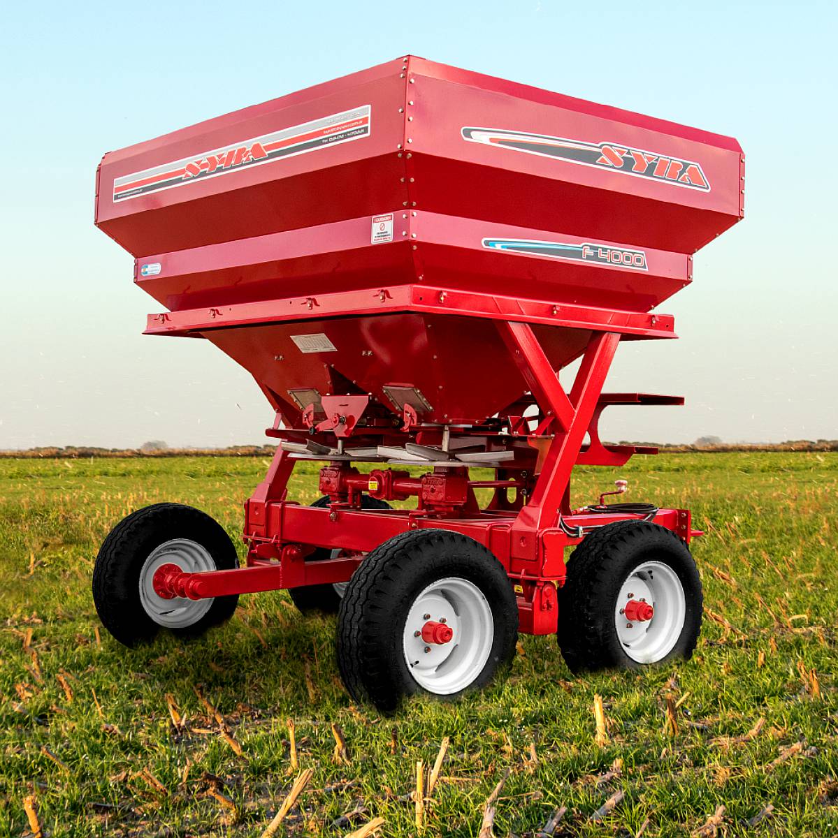 Fertilizadora F 4.000 Acero Inox.