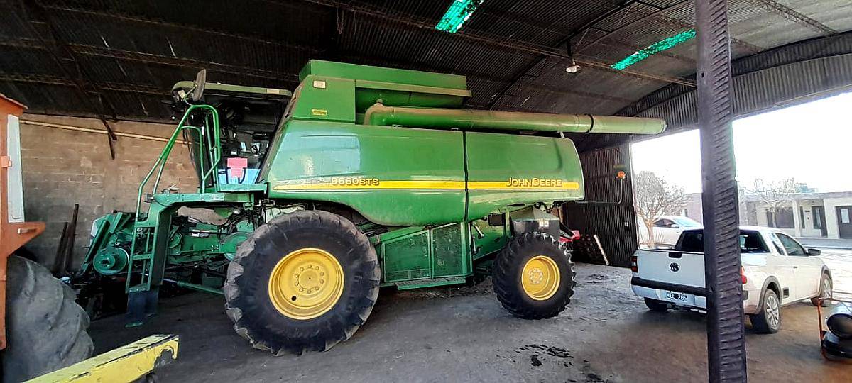 Cosechadora John Deere 9660 2004 Simple Patón Drap. 30