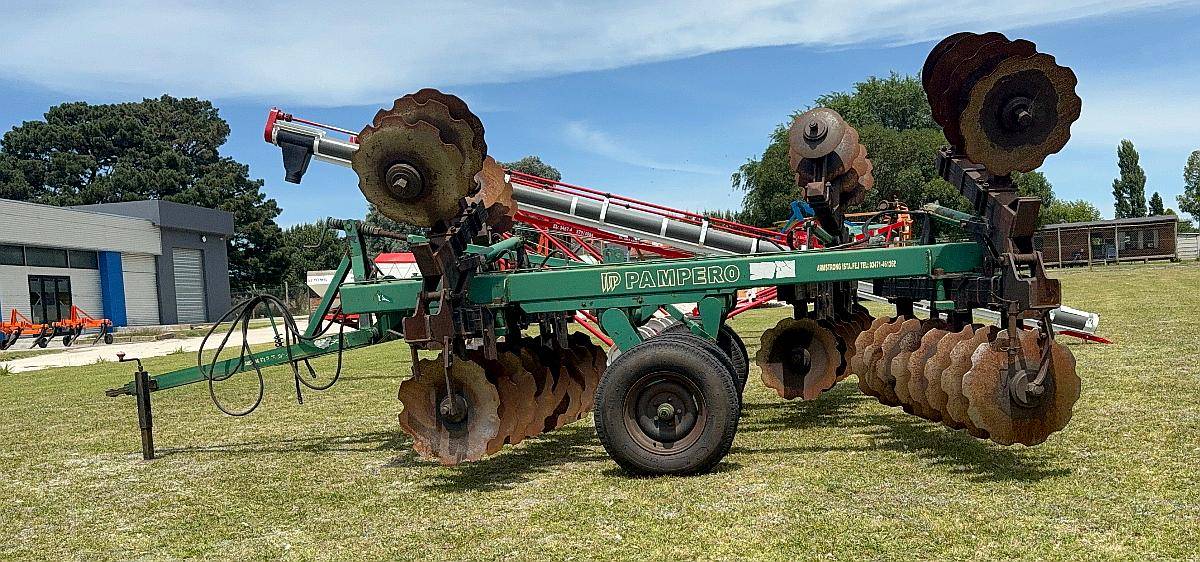 Rastra de 44 Discos con Alas