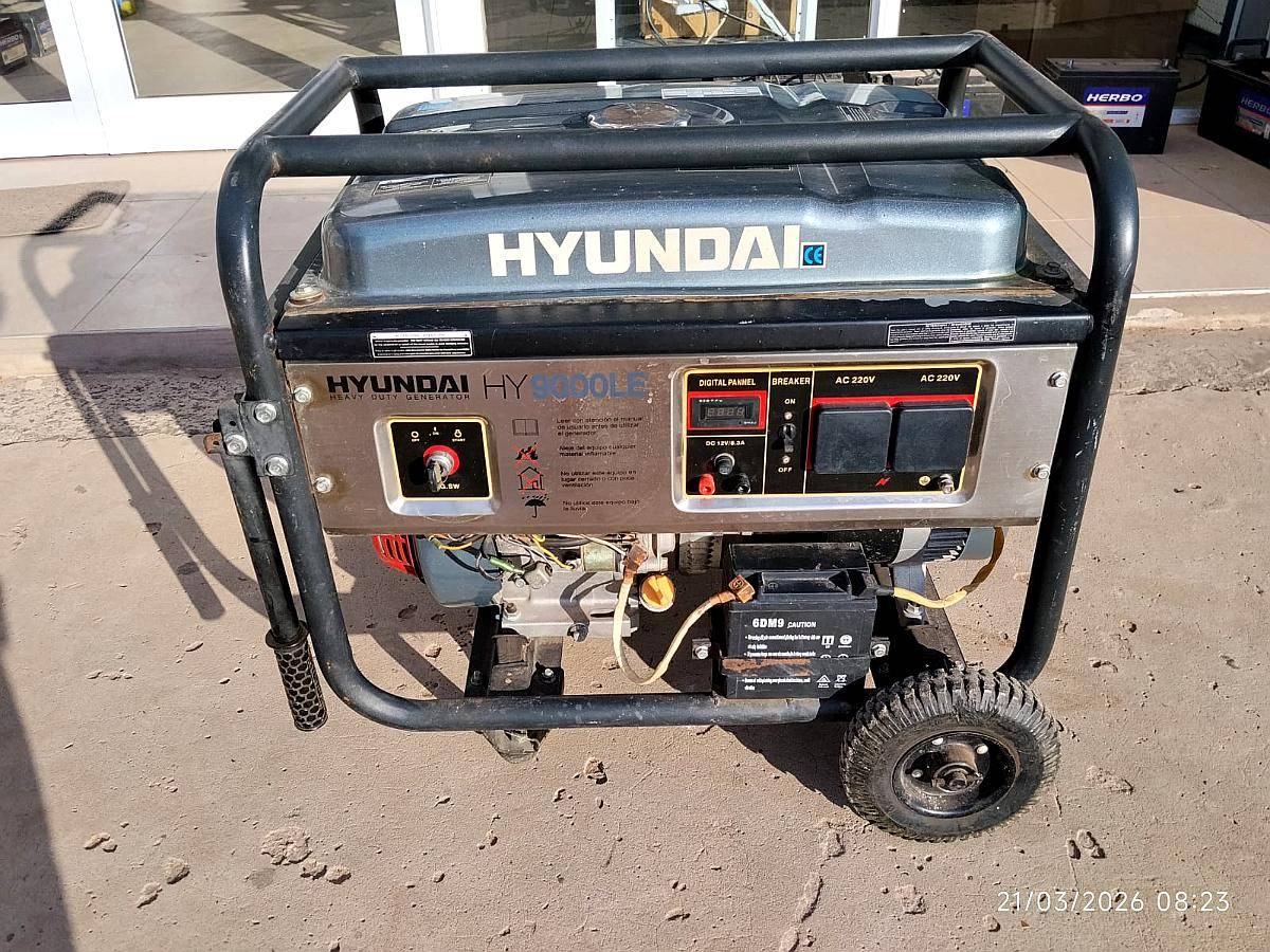 Grupo Electrógeno con muy Poco USO