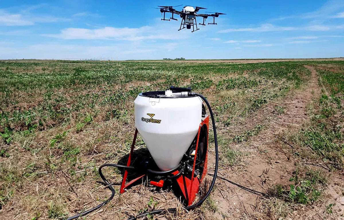Tanque Mezclador de Caldo para Drones AM Mixer 140