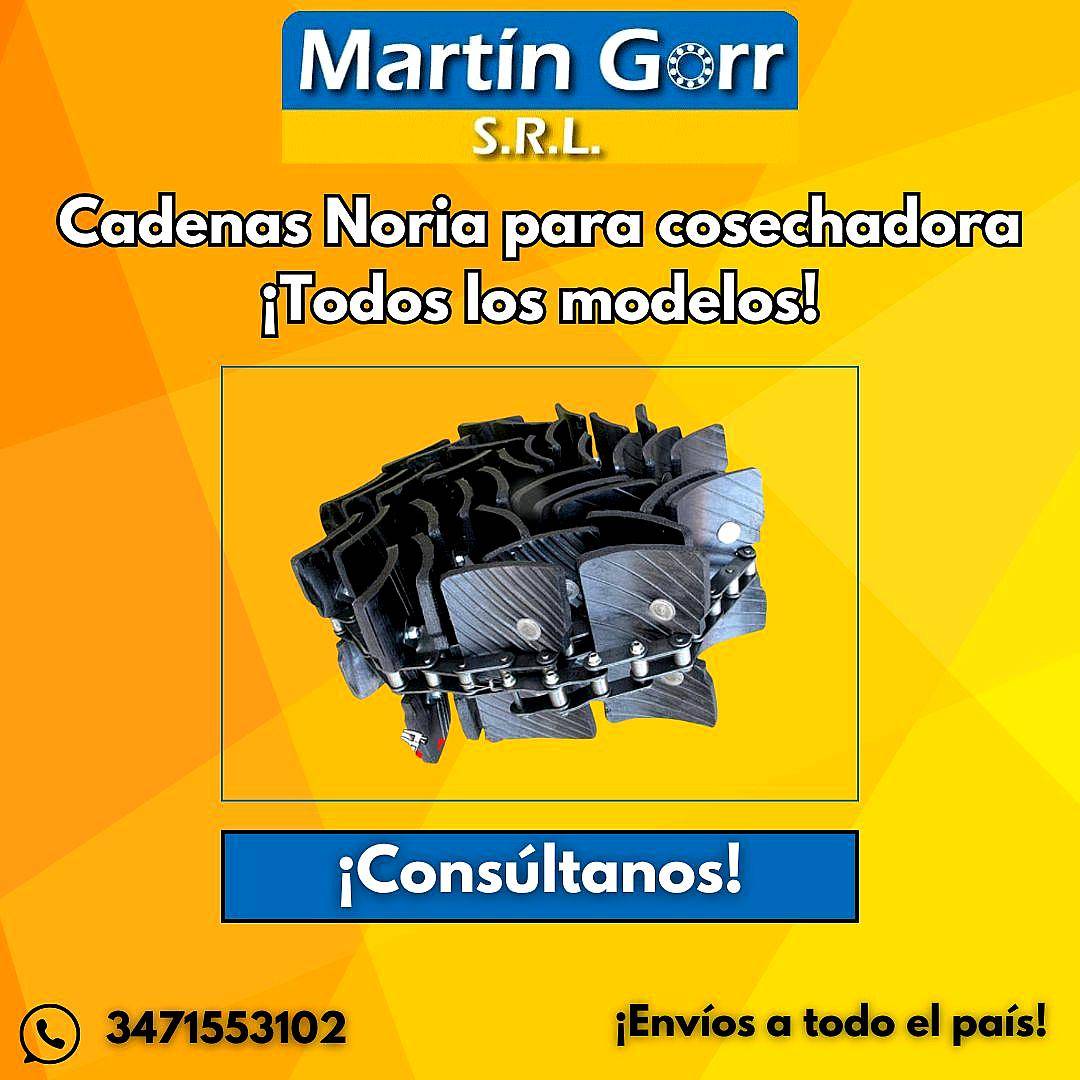 Cadenas Noria para Cosechadoras Envíos a Todo el País