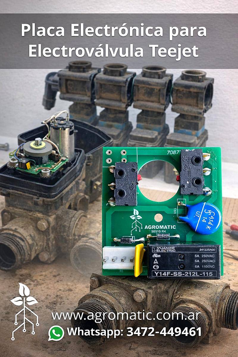 Electrovalvula Teejet Placa Electrónica
