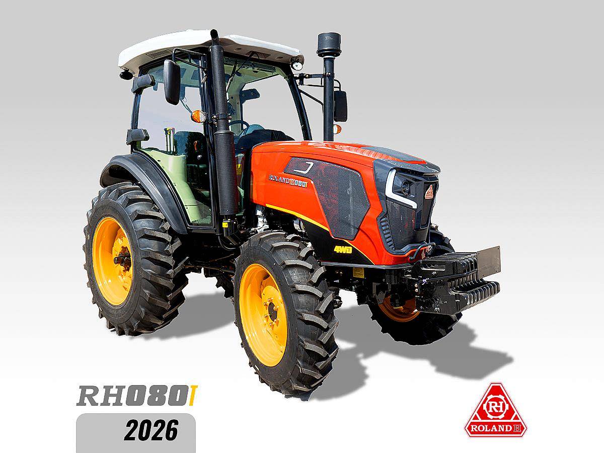 Tractor Roland H 80hp Cabinado Doble Tracción