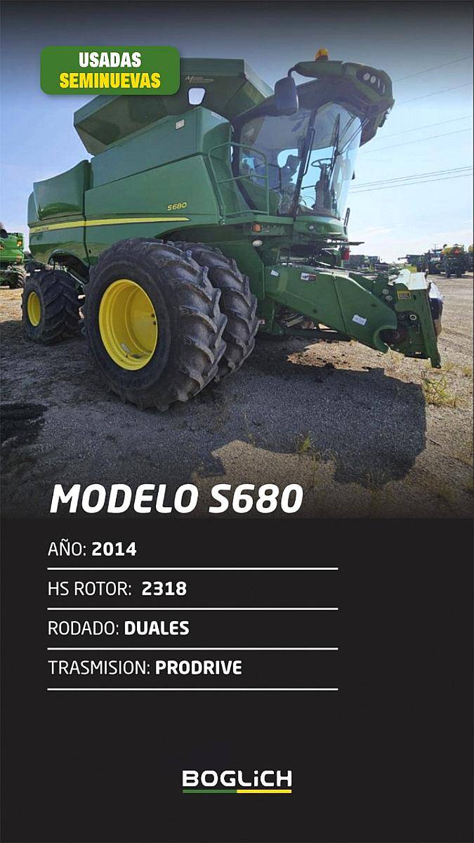 Cosechadoras John Deere Seminuevas