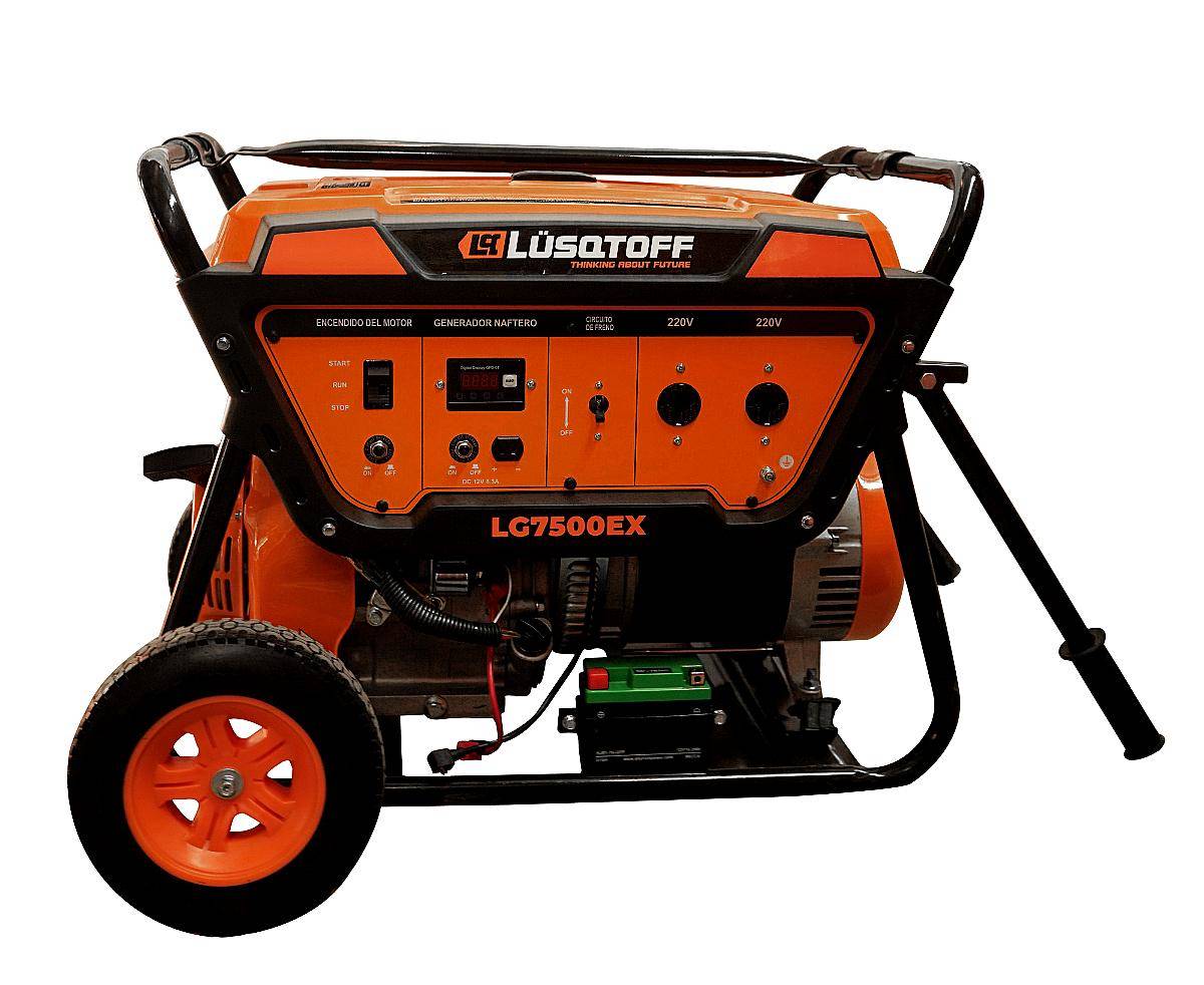 Generador Naftero 6500 W Lusqtoff