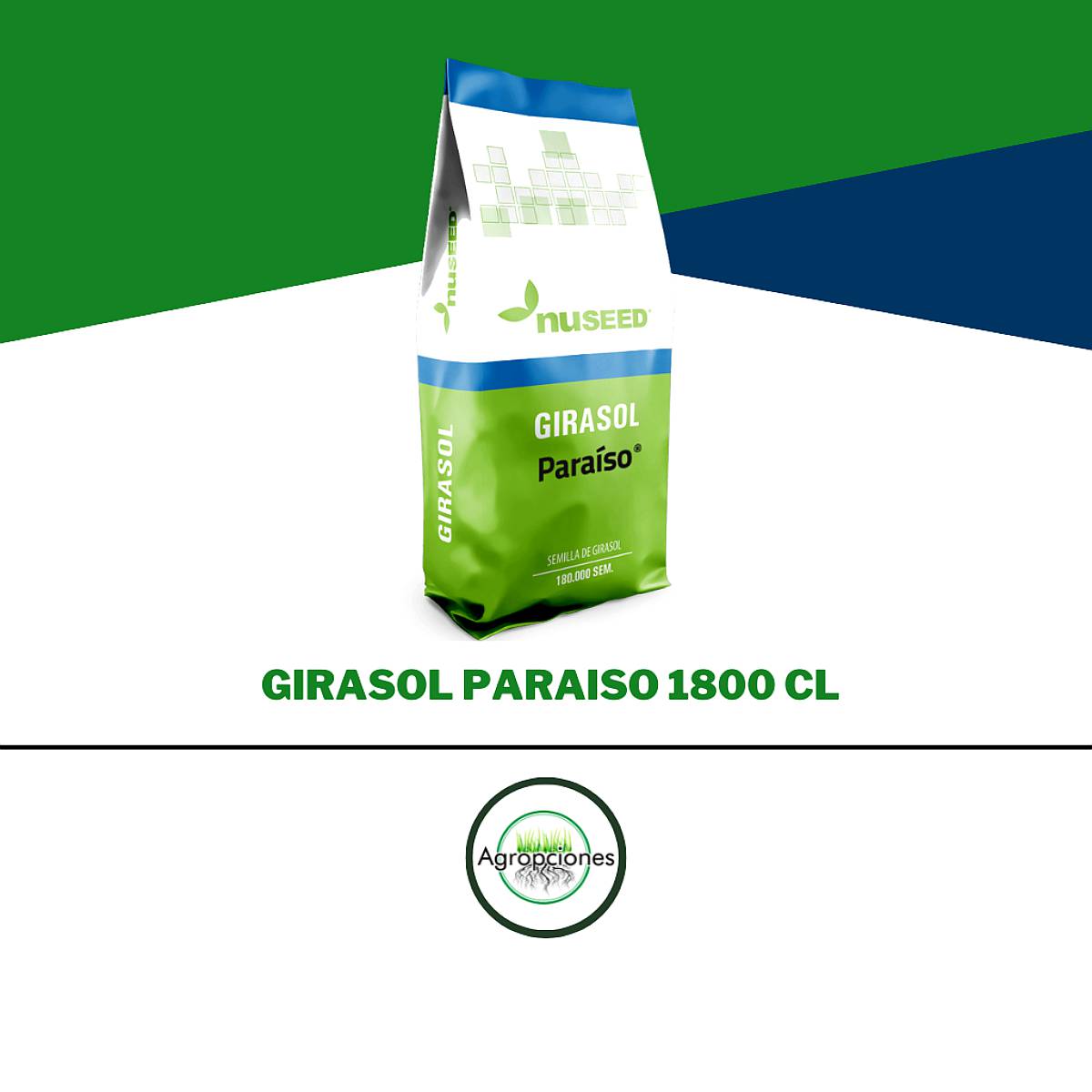 Semilla de Girasol Paraiso 1800 CL