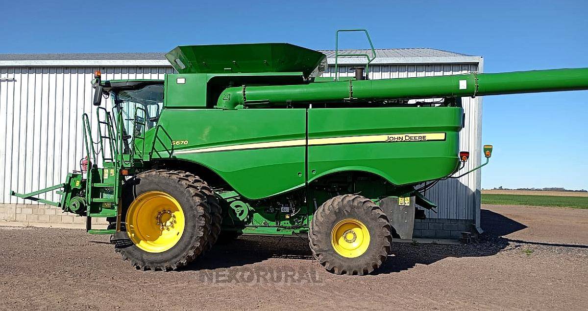 John Deere S670, Drapper 40, ST, Piloto y Prodrive