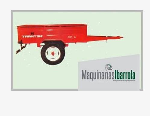 Acoplado Playo 1 Eje o Batan Metmart para Cuatriciclo