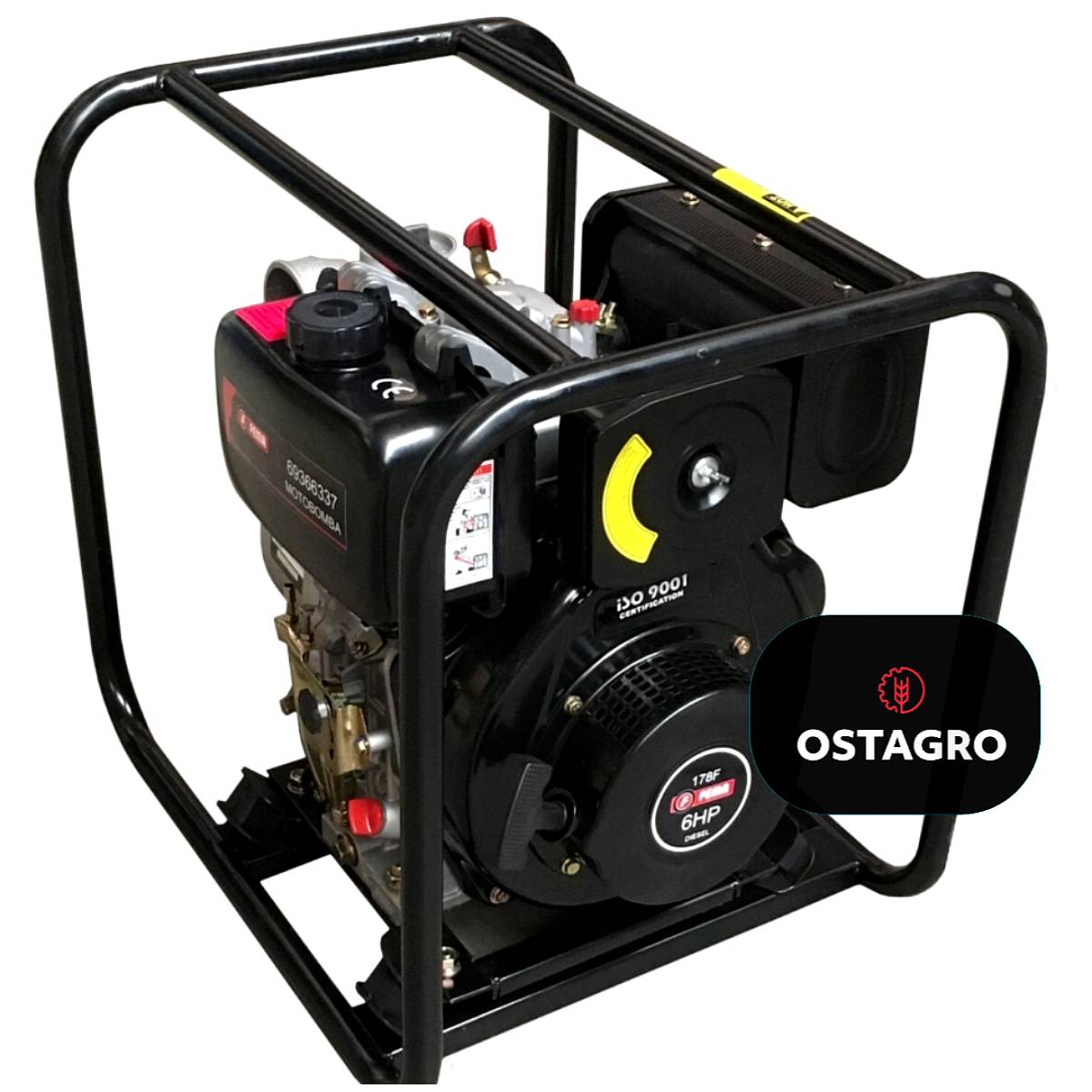 Motobomba Fema 3x36.0hp Diesel 66.000l/h-