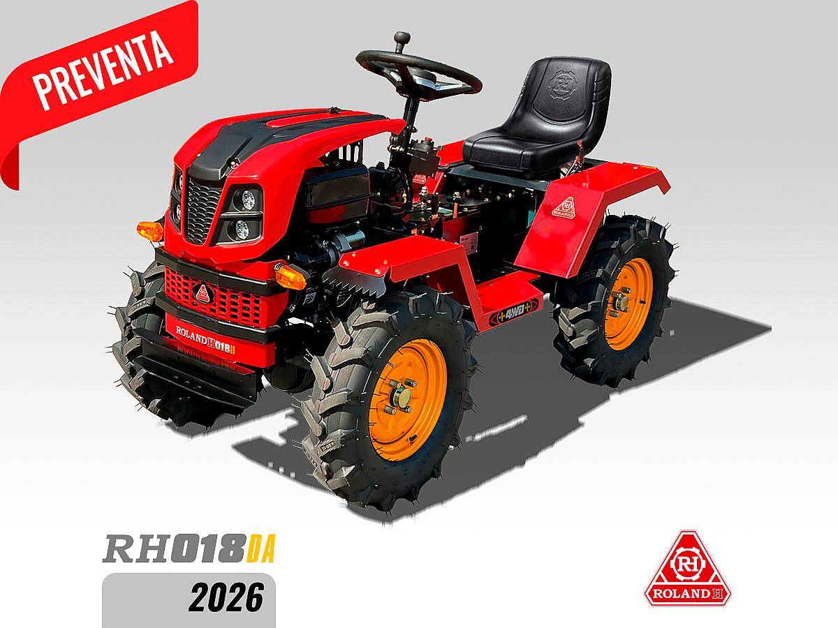 Tractor Multifunción Roland H RH018 Articulado 18 HP