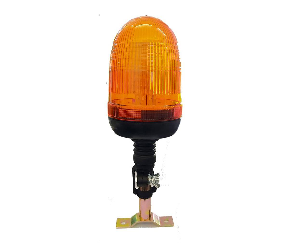 Baliza 80 LED con Soporte Desmontable Ambar 12-24v