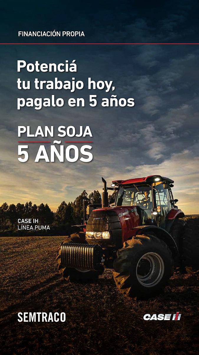 Tractor Puma y Farmall - Plan Soja a 5 Años
