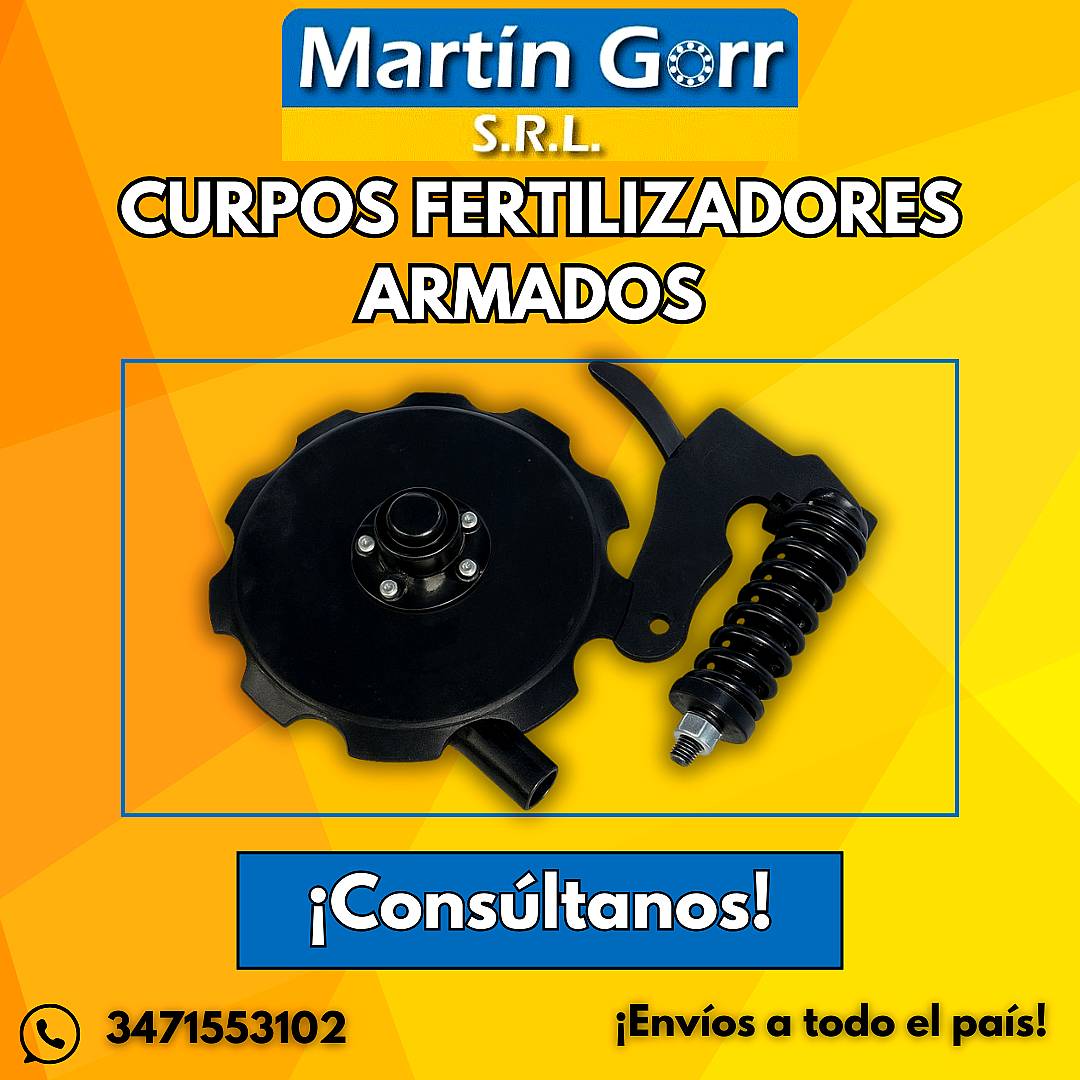 Cuerpo Fetilizador para Sembradoras