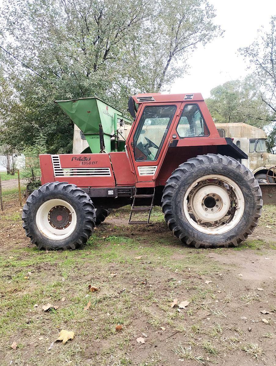 Tractor Fiat 1380 DT a Reparar Motor