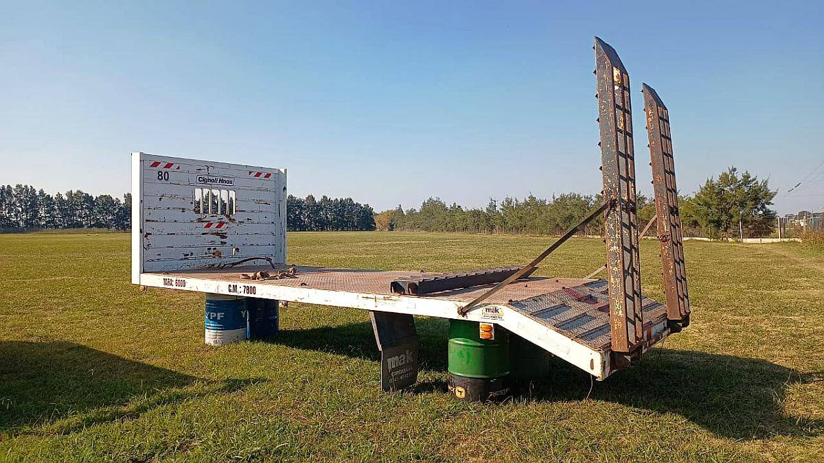 Carroceria para Camion con Rampas