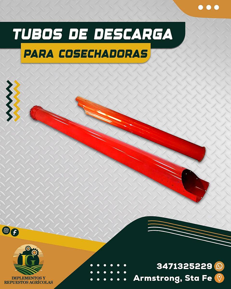 Tubos / Sinfines para Autodescargables / Mixer