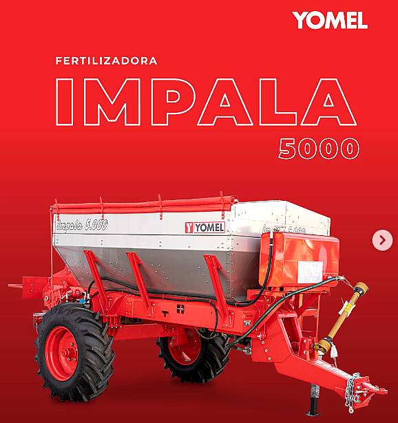 Fertilizadora Yomel Impala 5000 Acero - Nueva