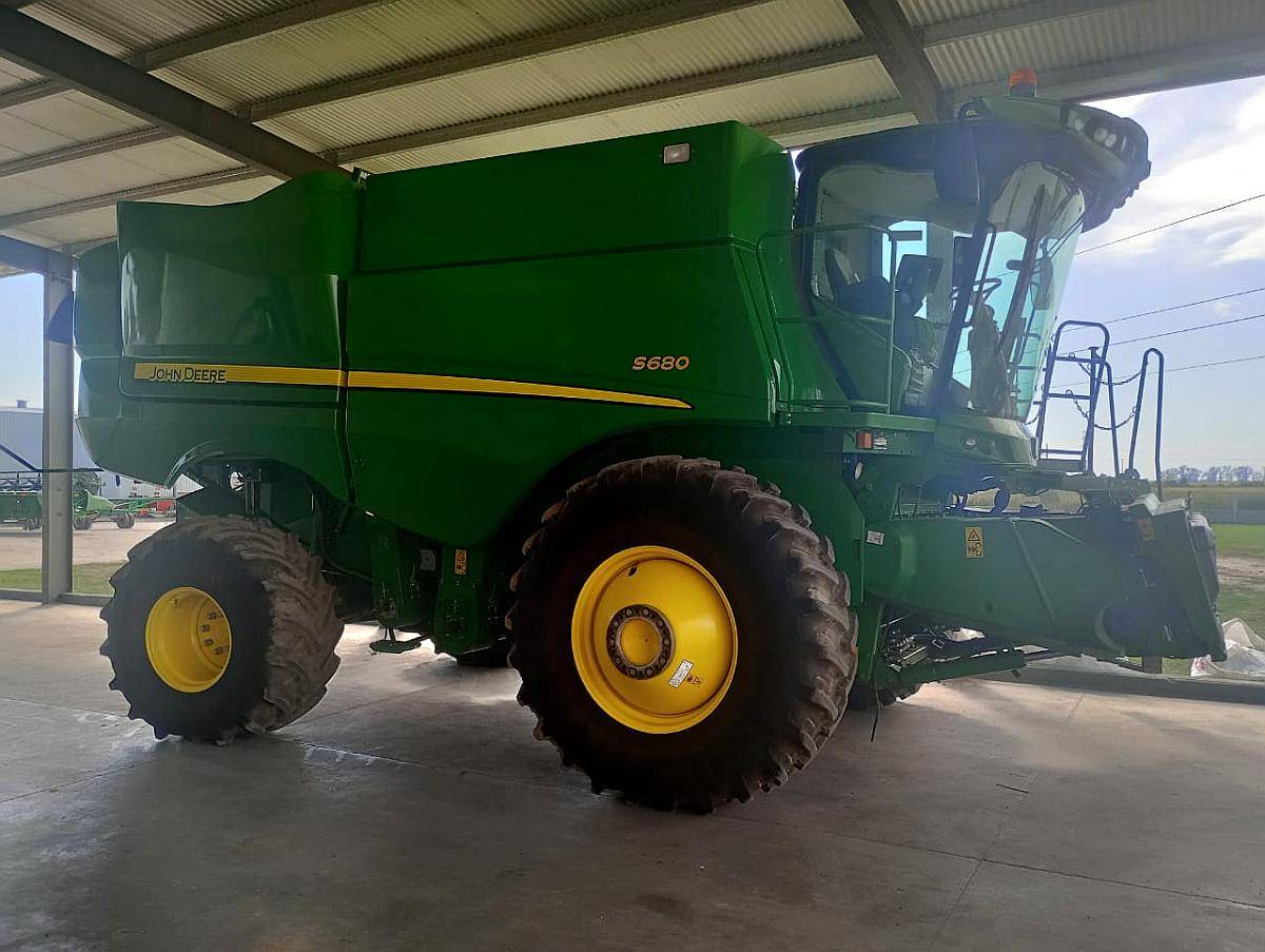 Cosechadora John Deere S680 + Plataforma
