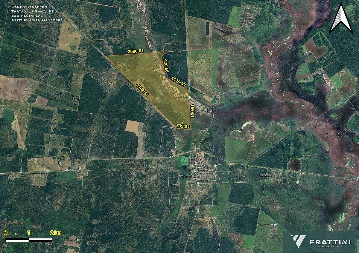 525 Hectáreas Ganaderas, Tartagal, Santa FE