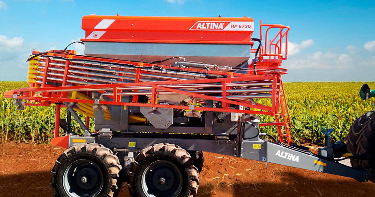Fertilizadora / Sembradora Neumática Altina HP 6730