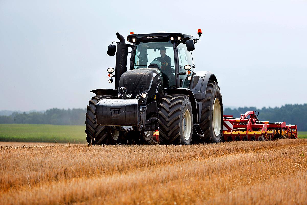 Tractor Valtra S 374 - Caja CVT