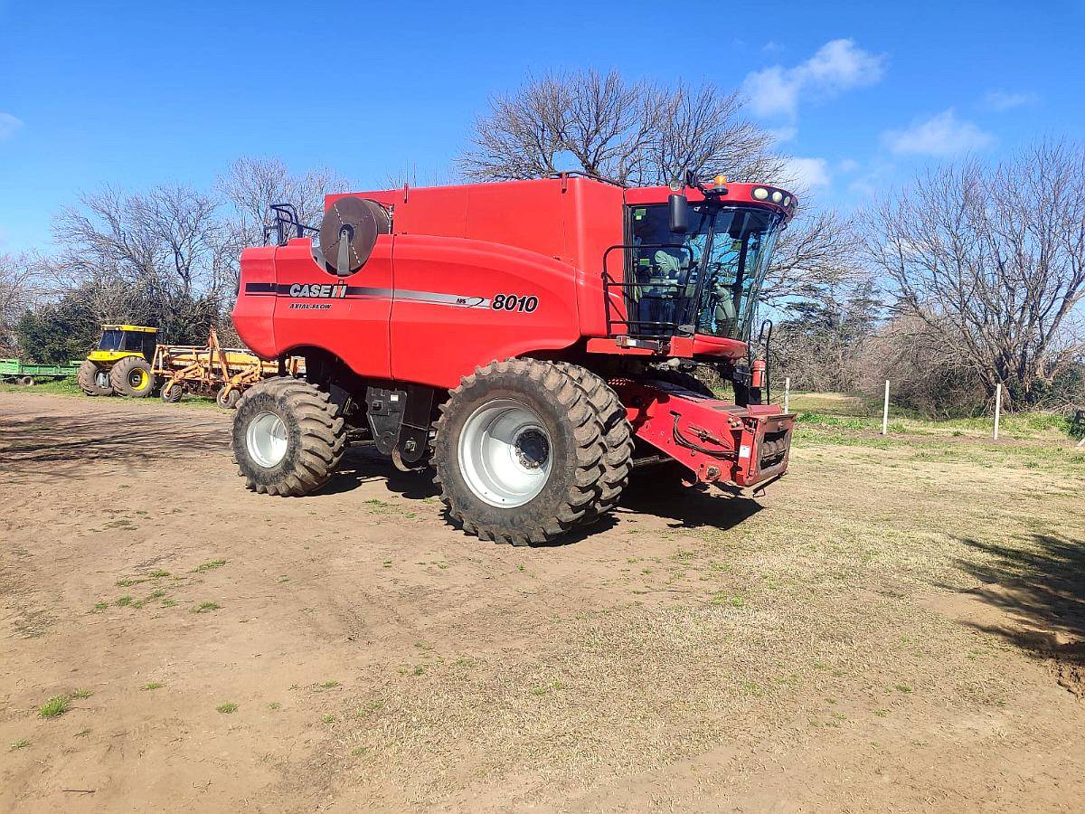 Case 8010 4X4 ,monitor , Piloto y Drapper